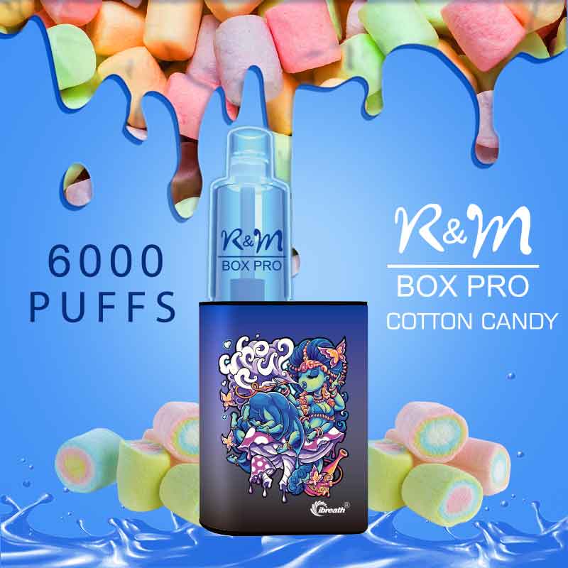 R&M Box Pro Strawberry Shake | 6000 Puffs | Vapor desechable al por mayor