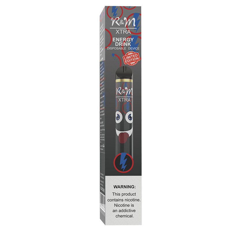 R & M XTRA 1600 Puffs 6% Nicotina Vape Dispositivo desechable | Bebida energética