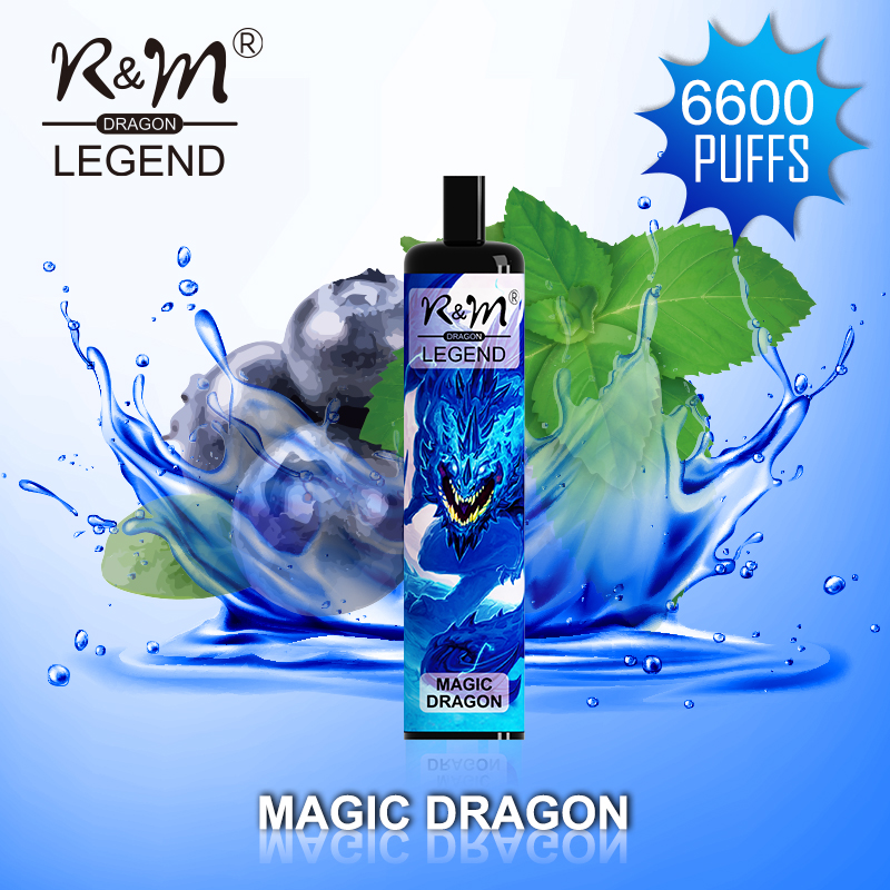 R&M Legend Dragon NUEVA LLEGA Sabores de fruta China Cigoreta electrónica