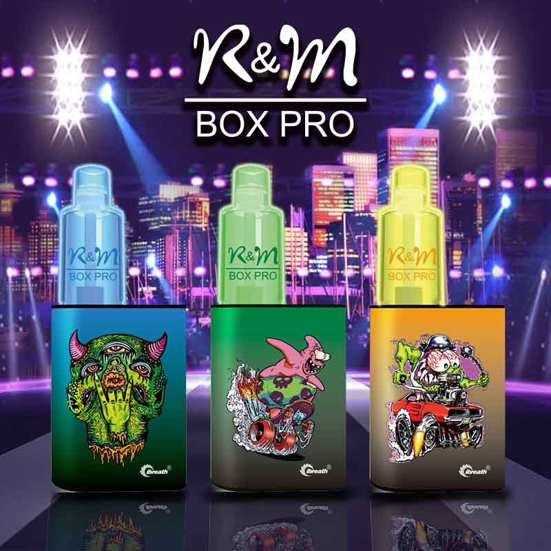 R&M Box Pro 6000 Puffs Air Bar Box Box Vape
