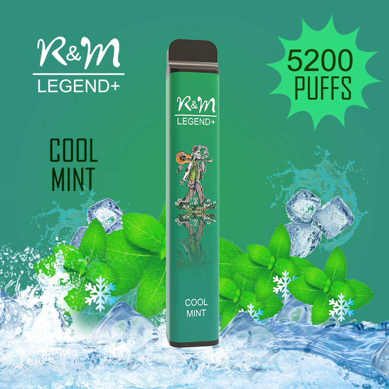R&M Legend+ 5200 Puffs Cool Mint Hyde Vape