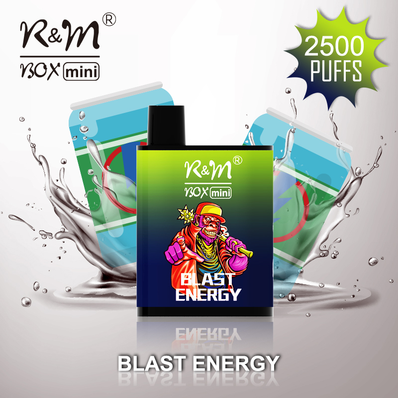 R&M Box Mini Blast Energy en stock Vape desechable | Vapor mayorista Pen
