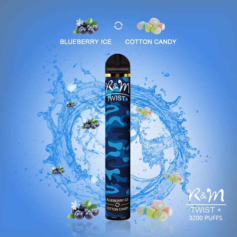 R&M Twist 3200 Puffs 6% Nicotine Desechable Vape 
