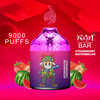  Últimas 9000 hojaldres rgb luz 16 sabores barra de elfo buen gusto original vapor desechable con forma de diamante