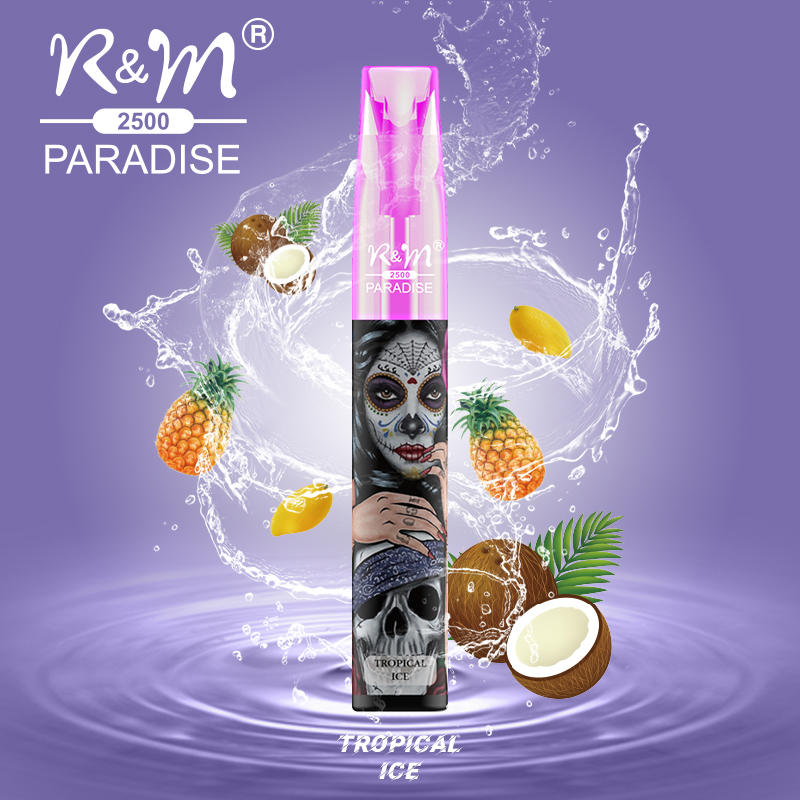 R&M Paradise Mini Australia Original 2500 Puffs Mesh Coil Disppone Vape