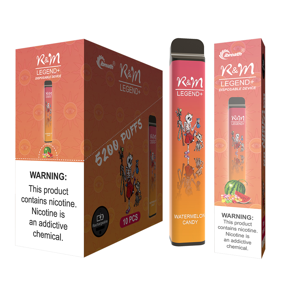 R&M Legend+ 5200 Puffs Hyde 3300 Vape desechable