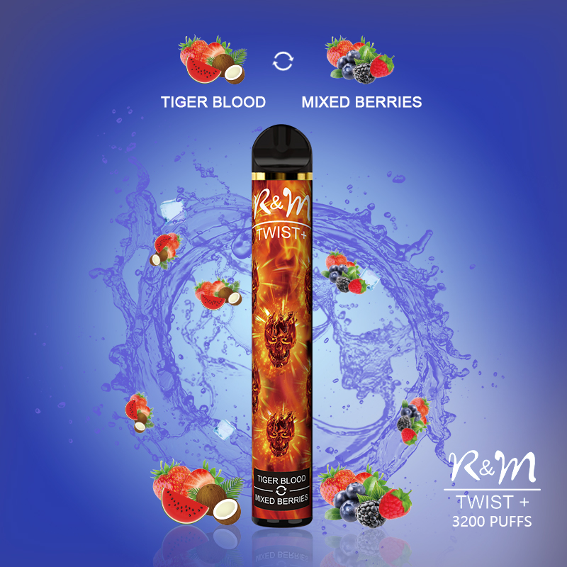 R&M Twist 3200 Puffs Randm Dazzle King Vape