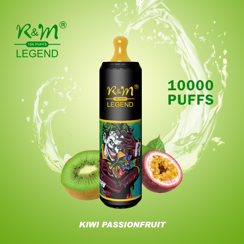 Venta caliente Alimento Boquilla de grado Mesh Bobina Control de flujo de aire Control de 10k R&M Legend Desechable Cigarrillo electrónico Vape Pen