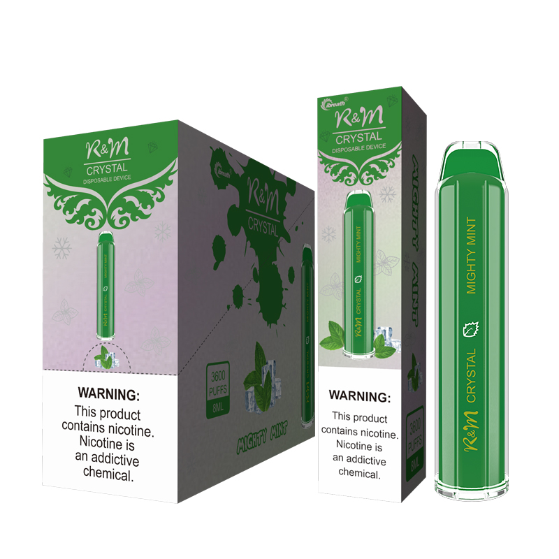 R&M Crystal 3600 Puffs Flum Float Vape Dispositivo desechable