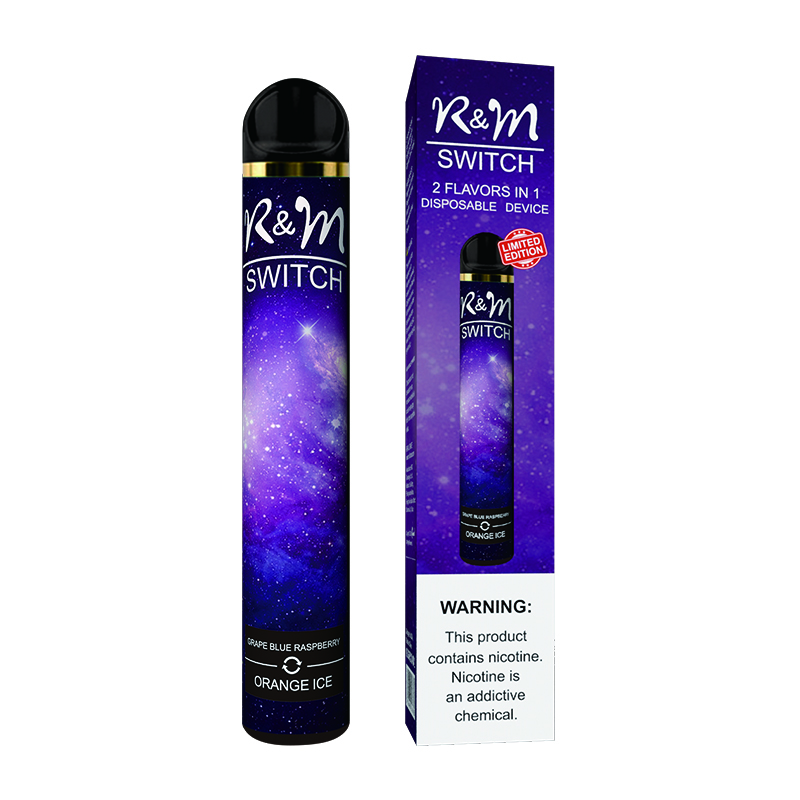R&M SWITCH Vape desechable de frutas al por mayor fabricante de Vape