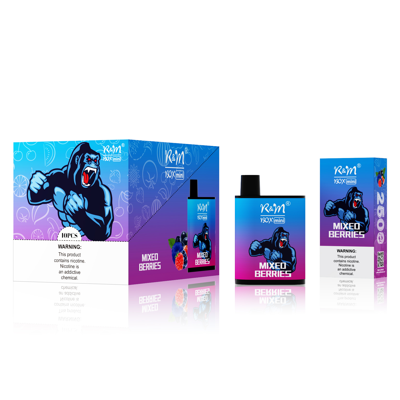 R&M Box Mini Banana Milkshake | 2% Nicotine Inglaterra Vape Proveedor