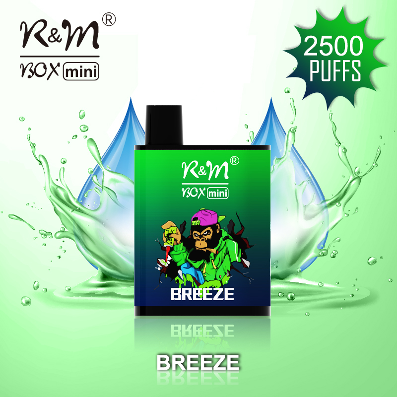 R&M Box Mini Breeze 5% Salt Nicotina Vapor desechable