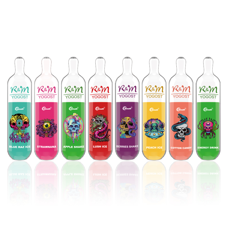 R&M YOGOST Algodón de azúcar | 3500 inhalaciones | Mayorista de vapores desechables | Distribuidor